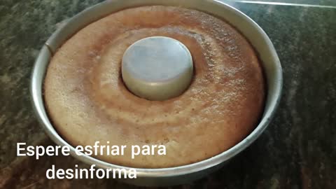 Bolo fácil- Culinária brasileira