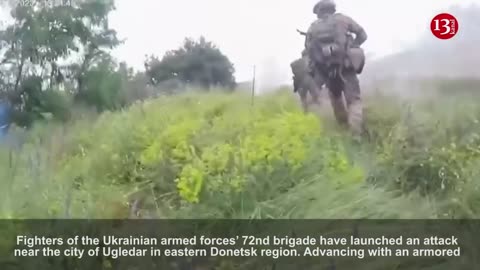 Moment of rapid attack around Ugledar - Getting off equipment, Ukrainian fighters surround Russians