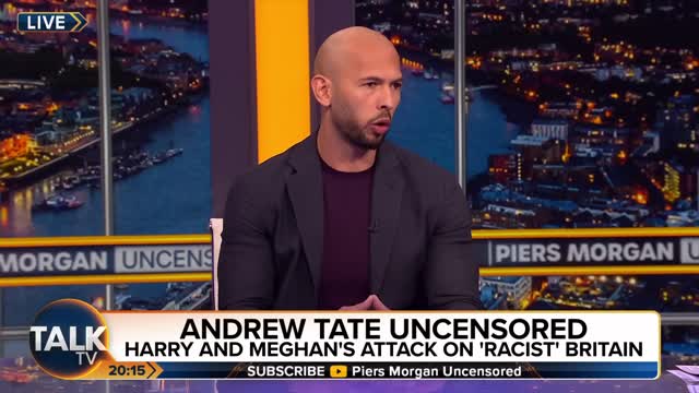 Andrew Tate Gives His Take On Meghan Markle's Claims Of UK Racism