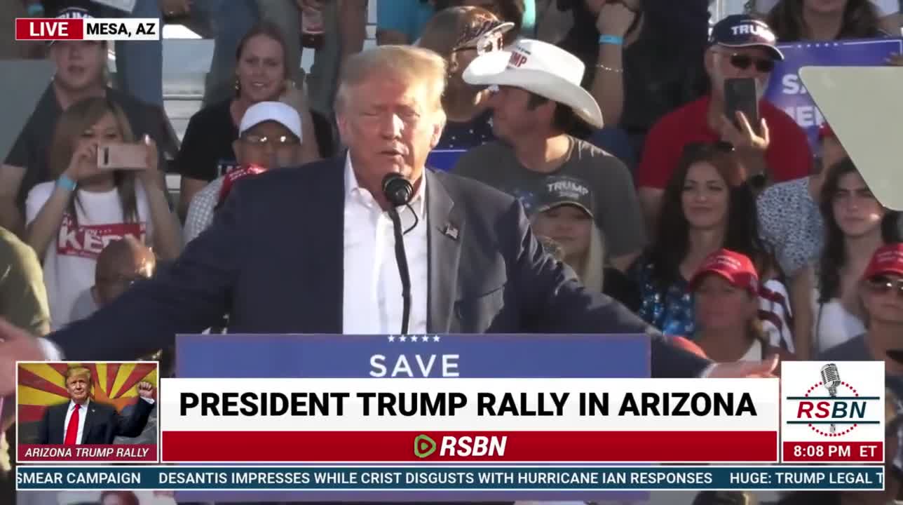 Trump: ‘Biden and His Left-Wing Handlers Are Turning America into a Police State’