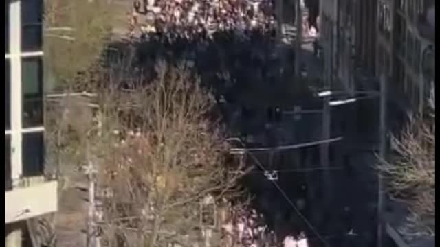 Massive Protest in Sydney, Australia after 80-year-old man Died the whole Sydney Goes Into Lockdown