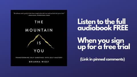 The Mountain Is You Audiobook | Brianna Wiest