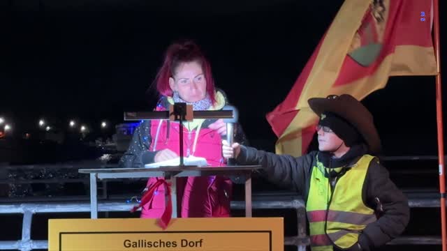Wolgast - Redebeitrag von Franzi 08-11-2022