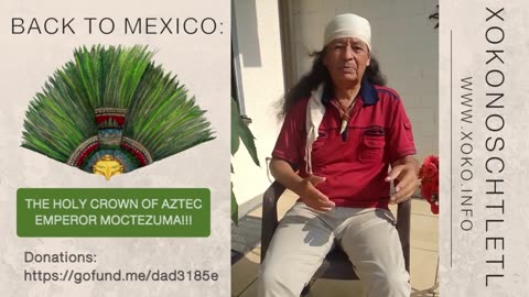 BACK TO MEXICO - the holy feather crown of aztec emperor Moctezuma!