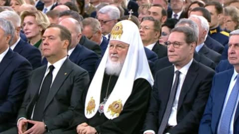 Putin faz importante discurso no Parlamento russo.