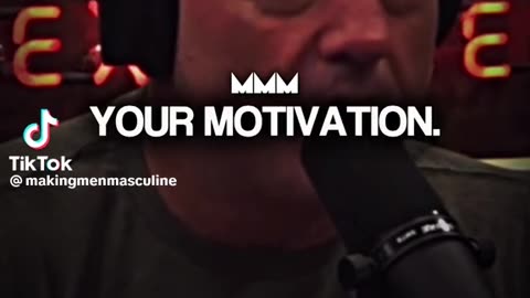 Fk your motivation you need discipline.