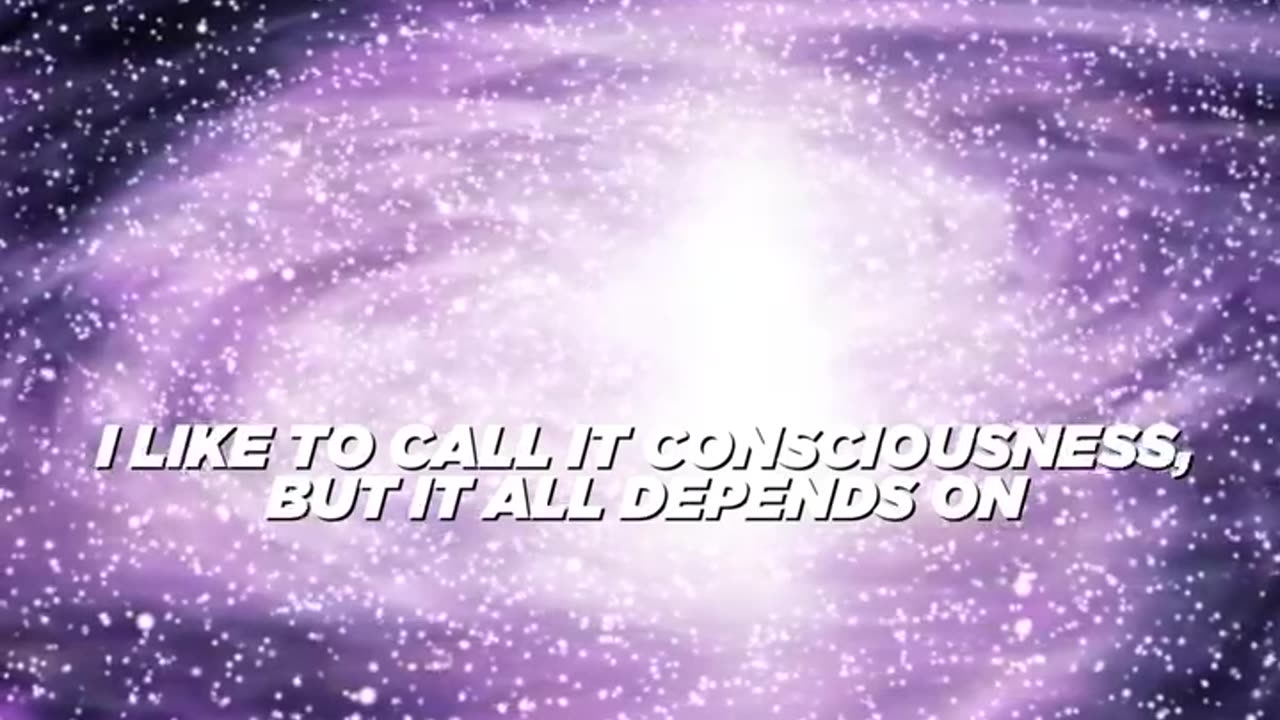 ~WHAT IS CONSCIOUSNESS~