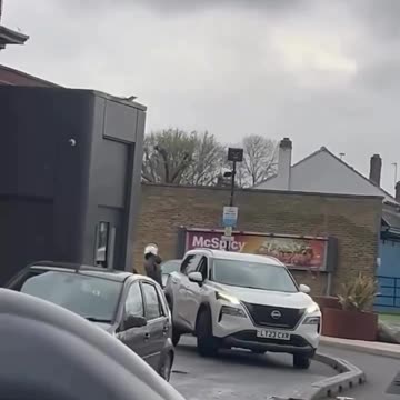 Persecución policial en Londres, Reino Unido.