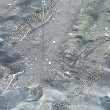 Ivanivske, near Bakhmut. Ruzzian Military vehicles