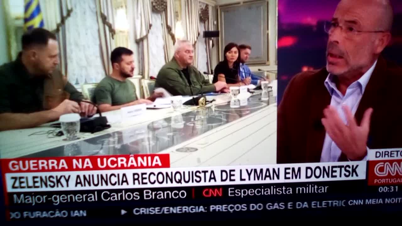 Major General Carlos Branco na CNN Portugal - 2/10/22