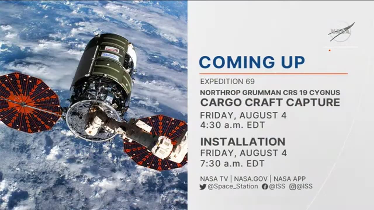 Launch of Northtop Grumman's 19th Cargo Mission to the Space Station