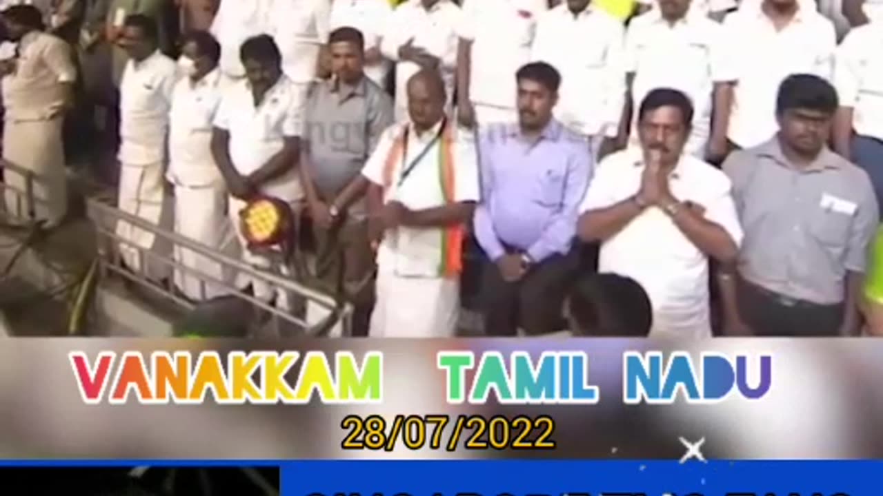 VANAKKAM TAMIL NADU. SINGAPORE TMS FANS.