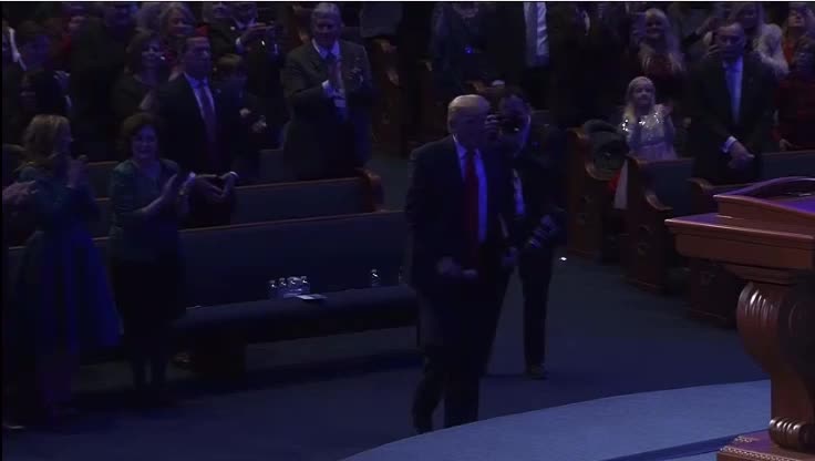 President Donald J. Trump Addresses First Baptist Church Dallas - Full Speech 12/19/2021