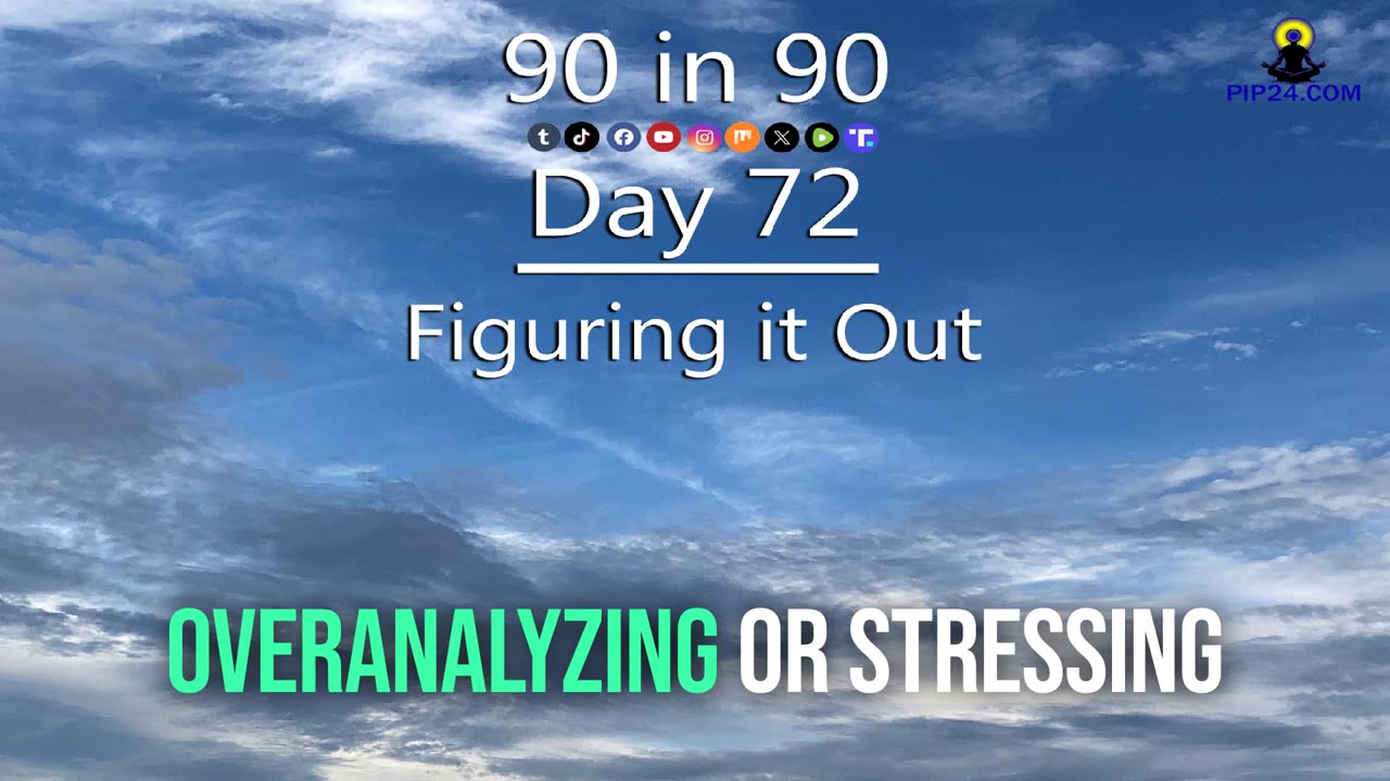 90 in 90 - Day 72 - Figuring it out