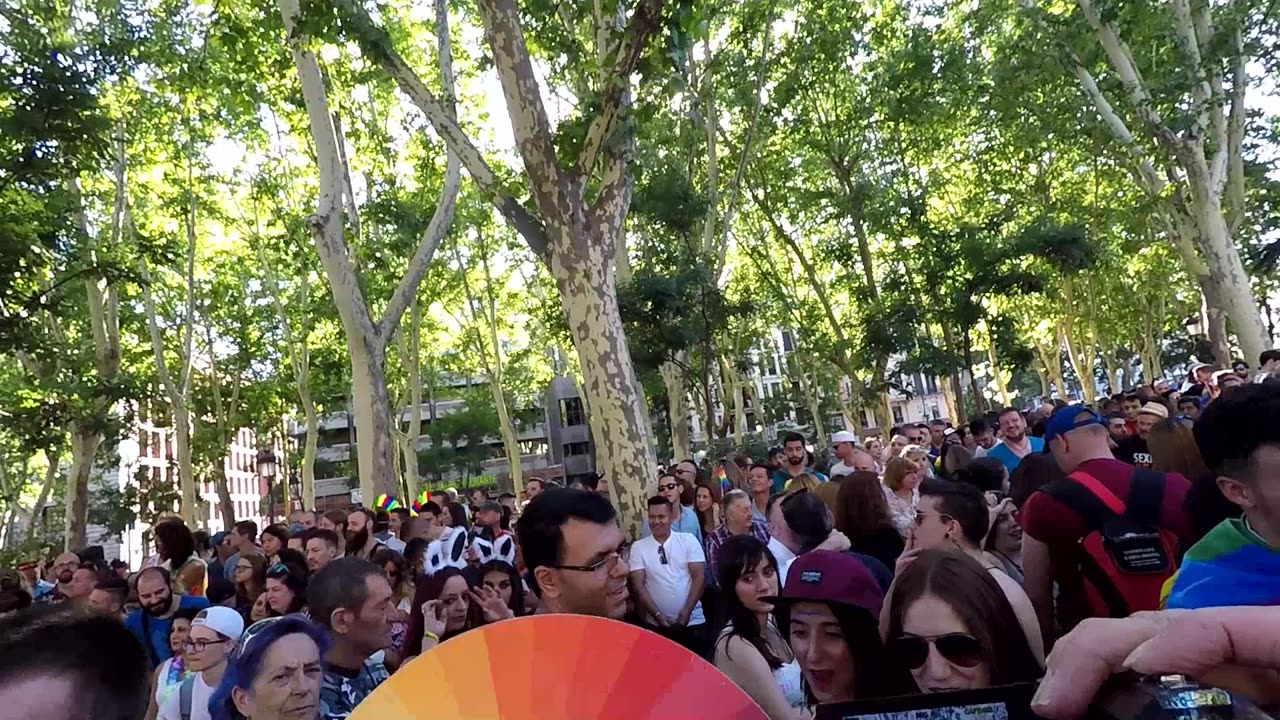 Worldwide Pride Madrid Spain 2017. GoPro 3