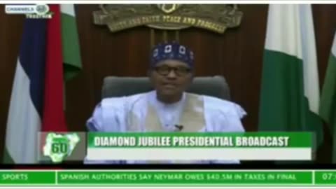 CONFUSION: Behold The Recycining Buhari's Looks On Broadcast