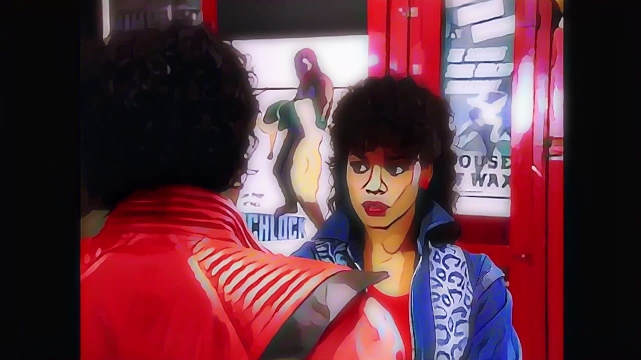 Michael Jackson Thriller 1982 1080p anime effect