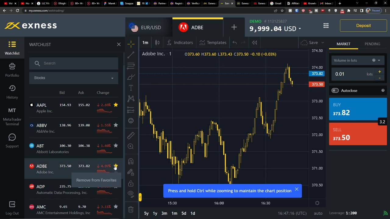 How to trade with Exness - Exness tutorial