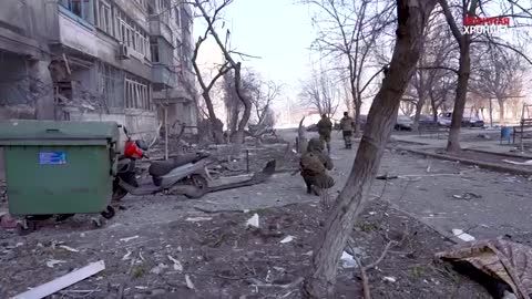 The work of the Russian marines during the cleansing of Mariupol