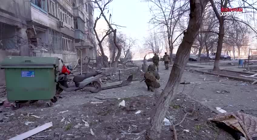 The work of the Russian marines during the cleansing of Mariupol