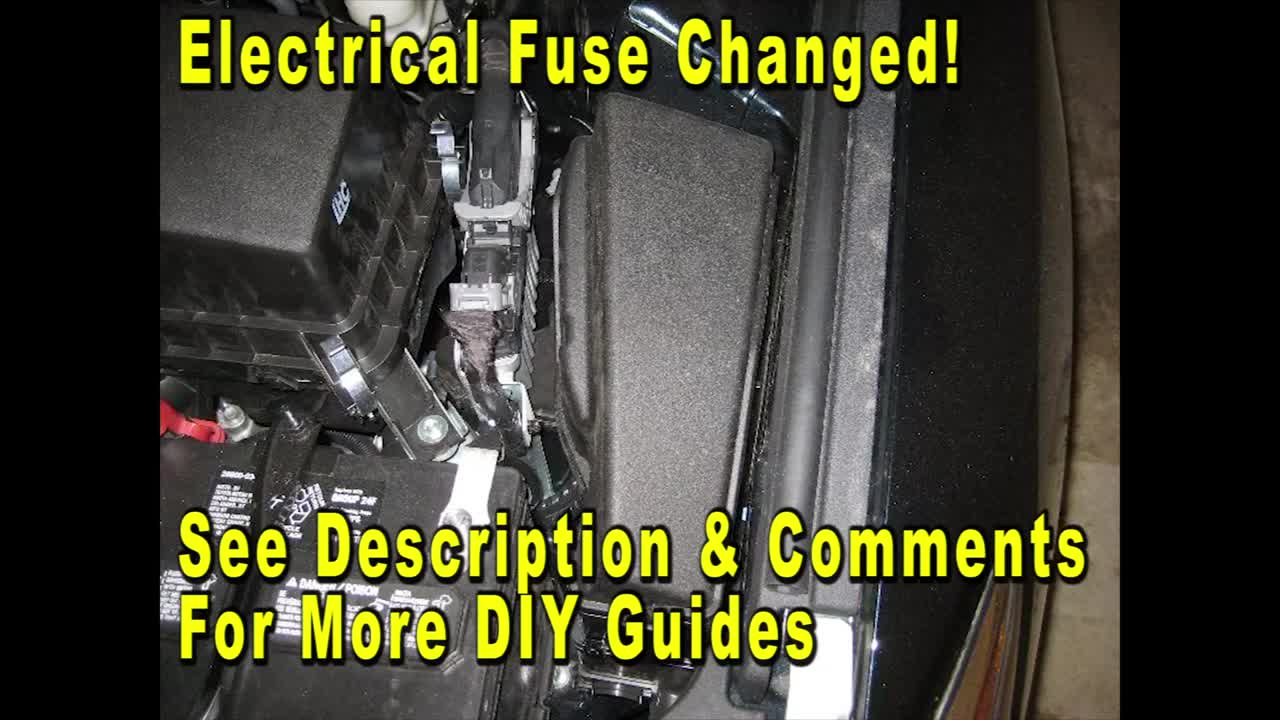 Toyota Camry How To Change Electrical Fuses 2012 To 2017 XV50 7th Generation With Correct Fuse Type