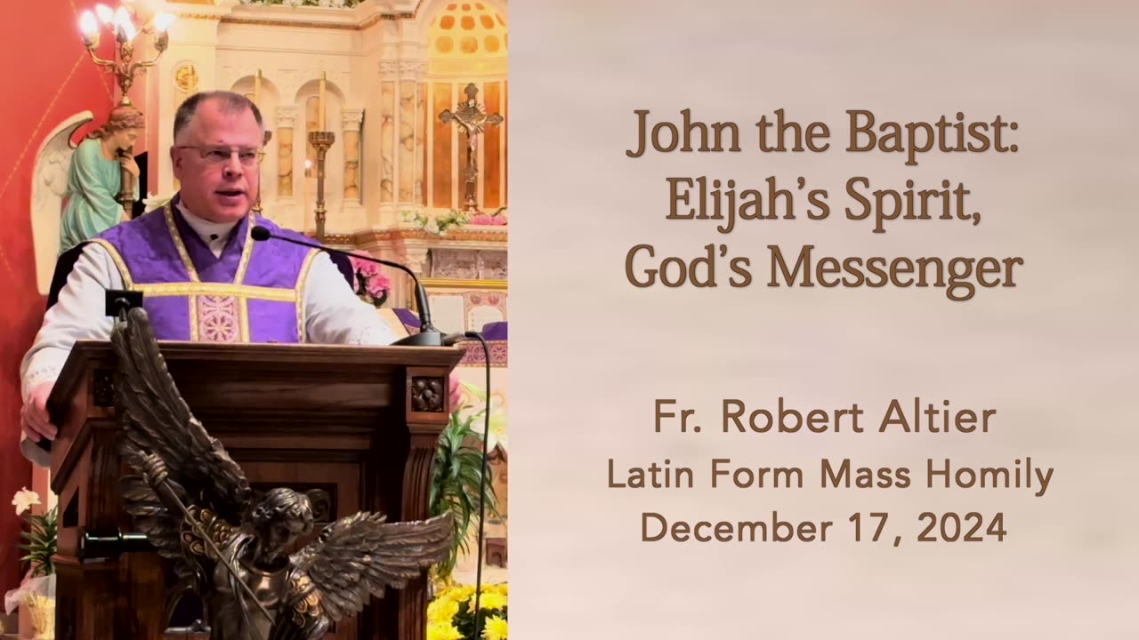 John the Baptist: Elijah's Spirit, God's Messenger