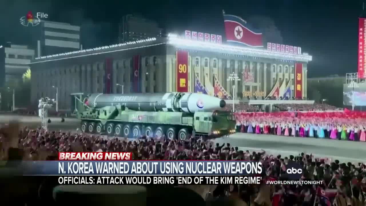 US, South Korea warn North Korea following missile launches