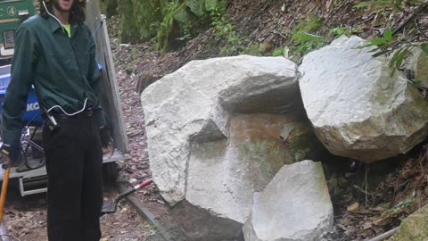 When You Get Tired Of A Rock But Don't Have A Bulldozer