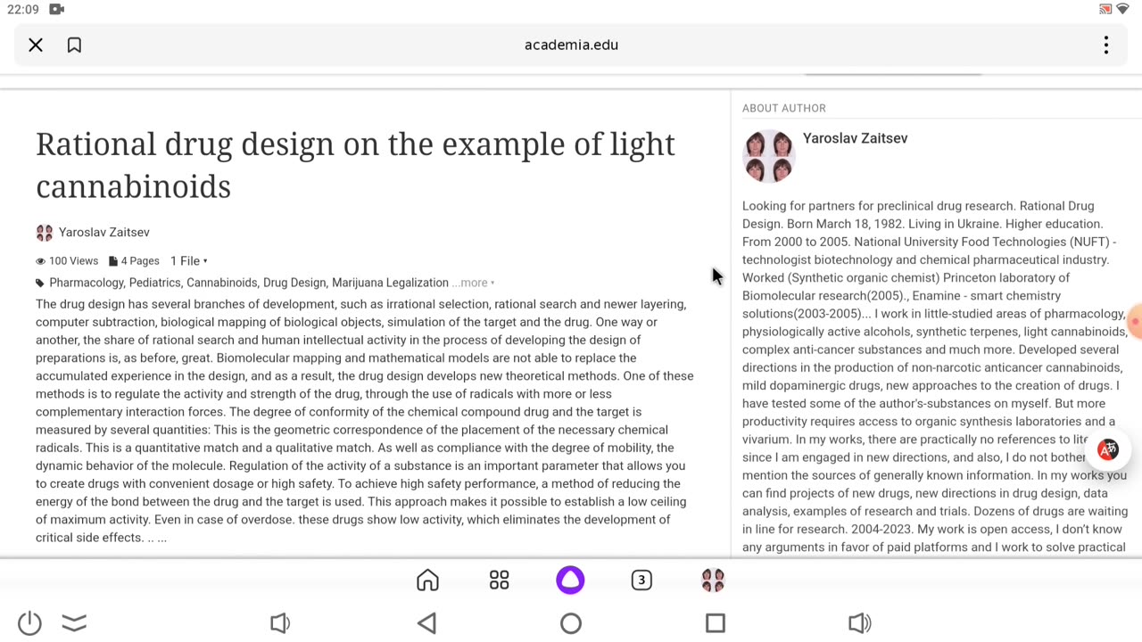 Rational drug design on the example of light cannabinoids