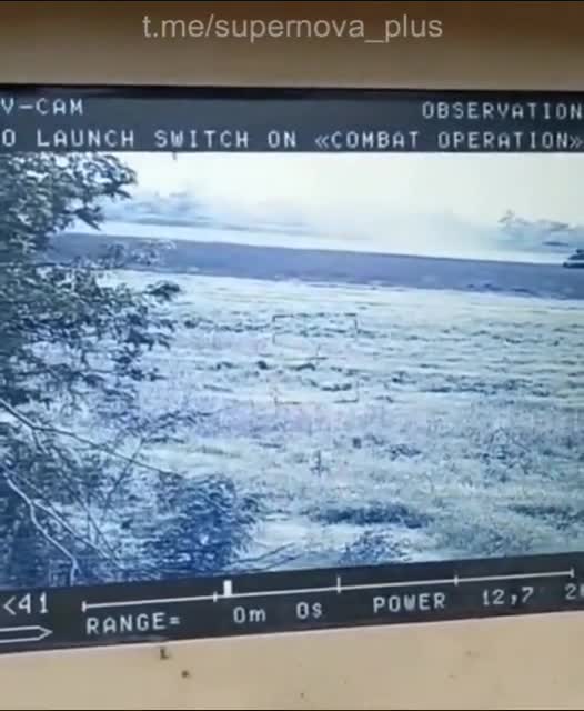 Ukrainian HMMWV filmed through the lense of Stugna