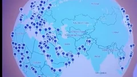 USA military bases around the world...