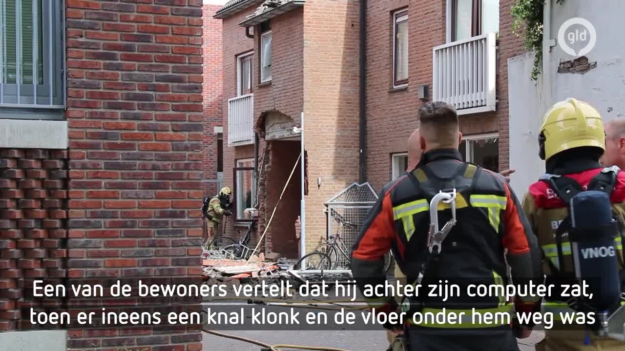 Gewonden na gasexplosie in Zutphen, zoekactie naar mogelijke slachtoffers onder puin