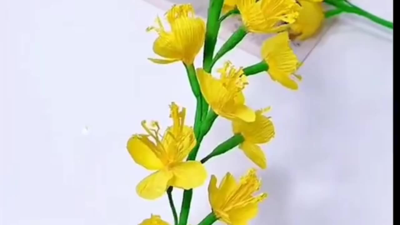 Diy Easy Paper Crafts Green And yellow beautiful combination