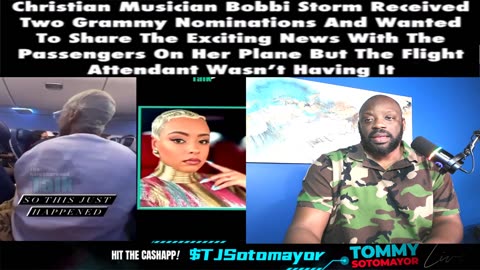 Christian Singer Bobbi Storm Told To Stop Singing On Cheap Flight! Who Was Wrong Here?