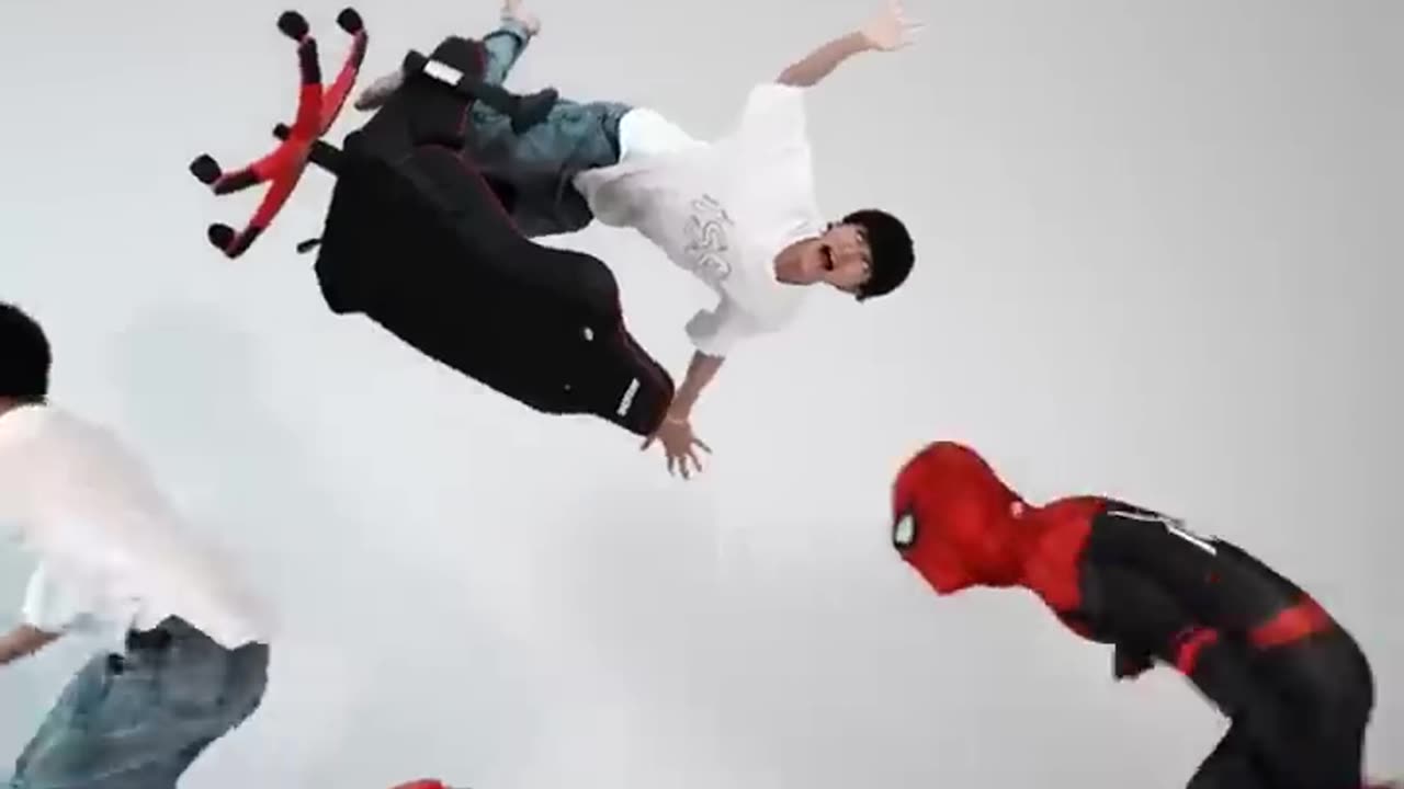 funny video 😂😂😂 BODY PUZZLE with Spiderman #shorts