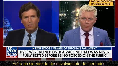 Tucker Carlson entrevista o MPE holandês - SOBRE Vacinas NAO IMUNIZAREM 🔴💉ESCANDALO🔴💉