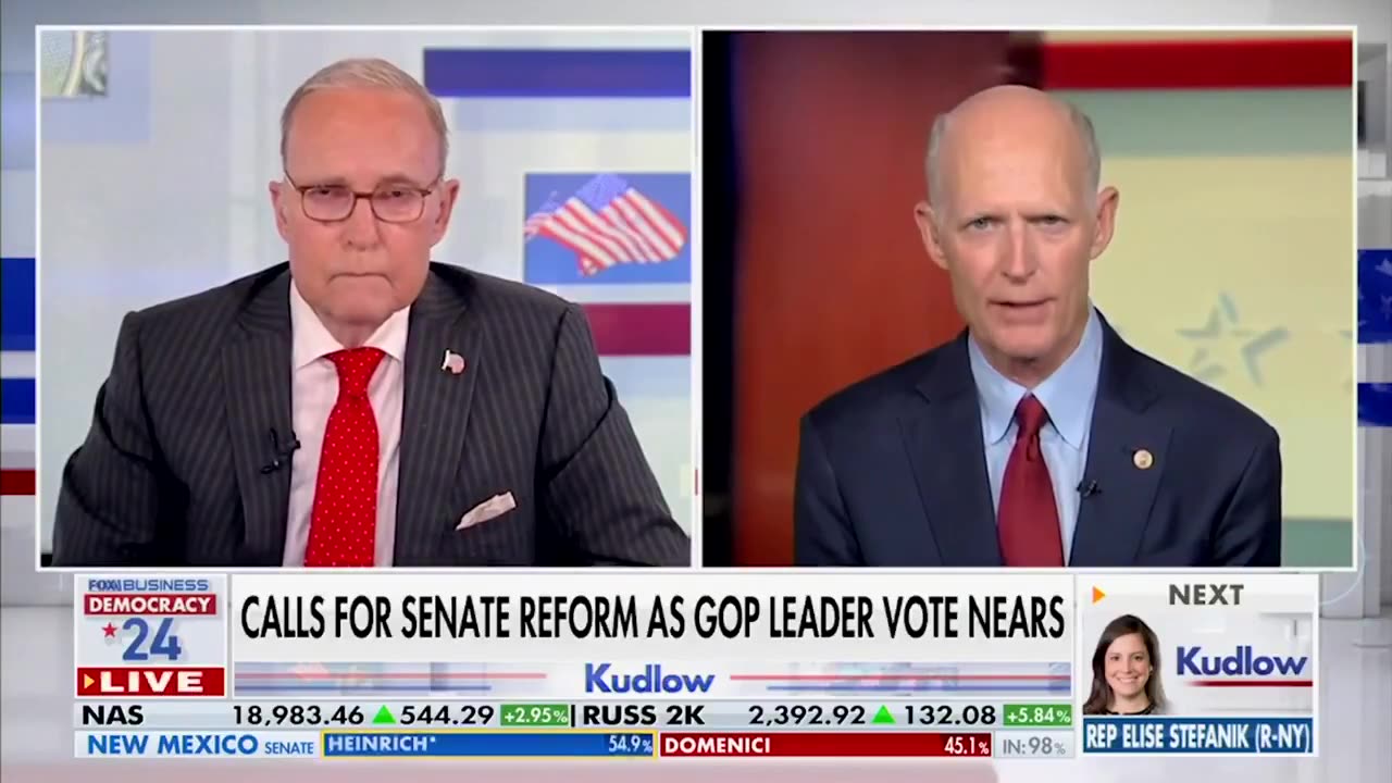 Senator Rick Scott (R-FL) Announces Bid For Majority Leader