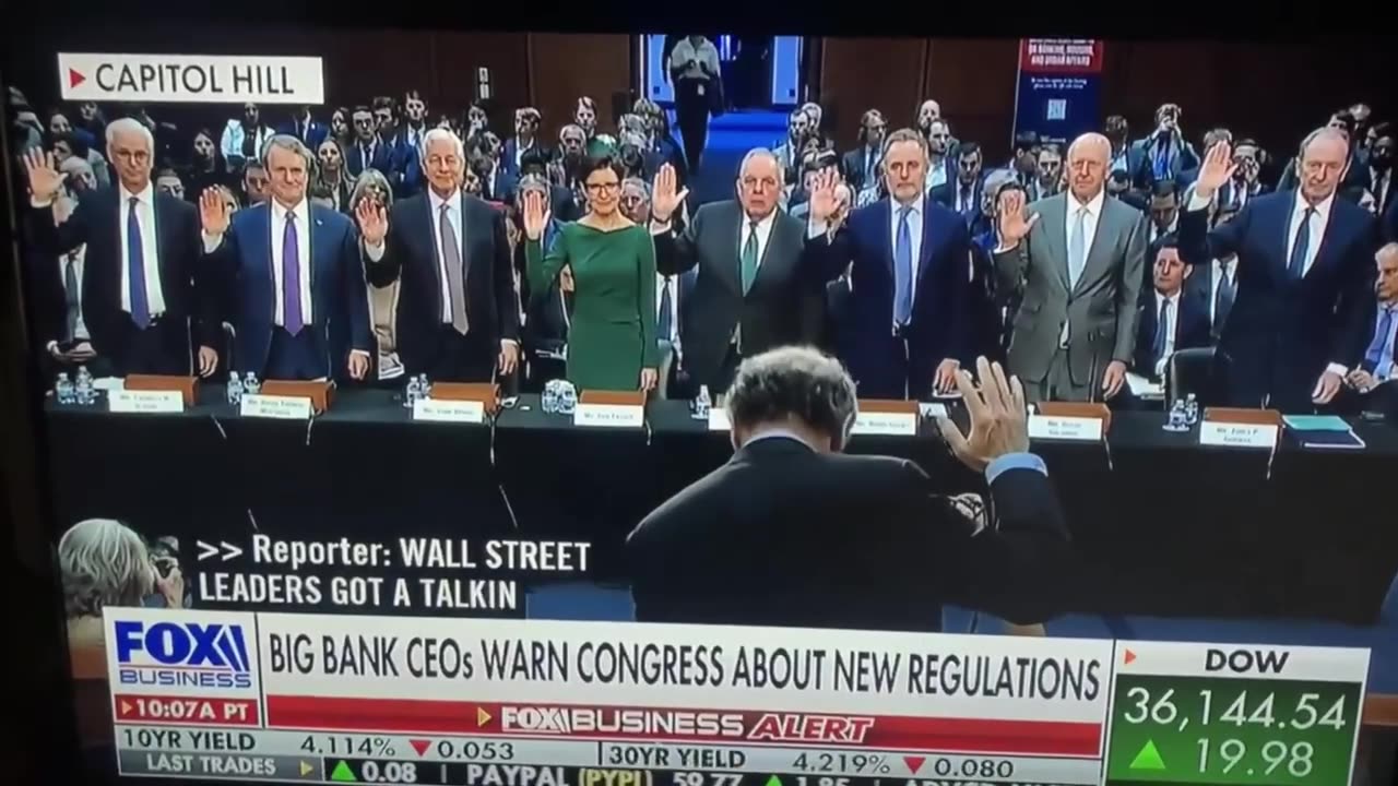 Basel III Endgame‼️ In Congress today‼️ 7 Bank CEO’s‼️