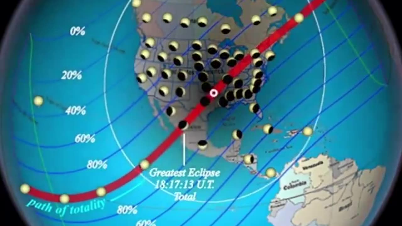 Monday April 8 2024 Solar Eclipse