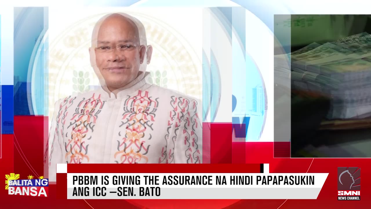 PBBM is giving the assurance na hindi papapasukin ang ICC —Sen. Bato