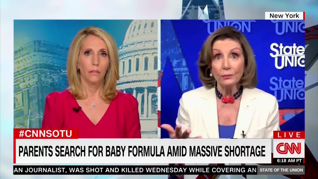 PATHETIC Pelosi Is Mad That Babies Are "Hungry And The Shelves Are Bare"