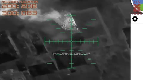 Ukrainian Drones Destroy Russian Shelter