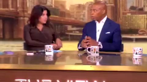 NYC Mayor Adams Tries To Explain To "The View" America's Food Problem