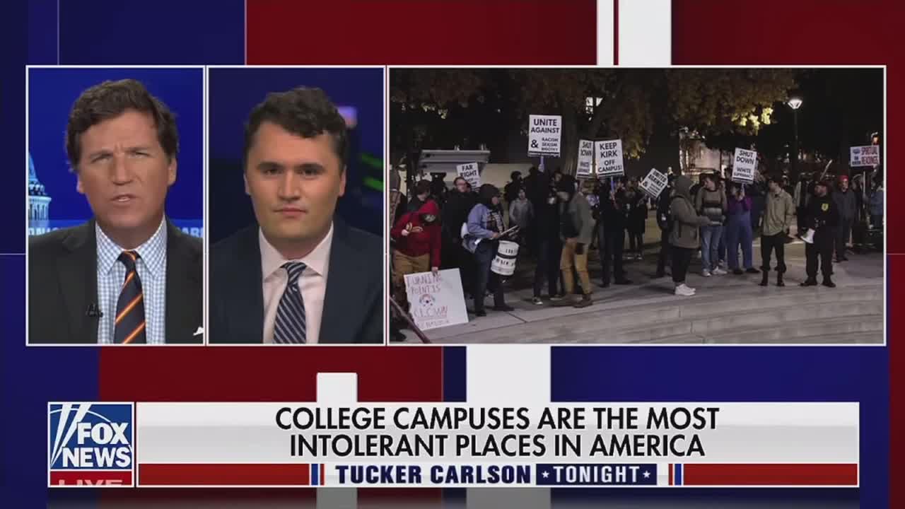 Mask protesters target Charlie Kirk, free speech event