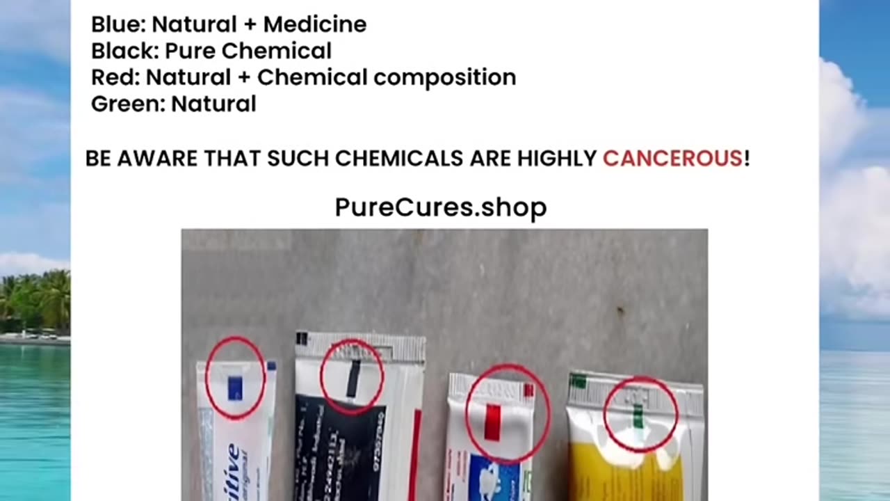 DANGER: Markings at the bottom of Toothpaste Shows Dangerous Information