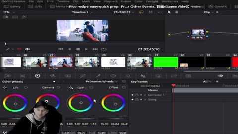 Fix Video Blur Quick Color Settings in Davinci Resolve. Where They Are Located