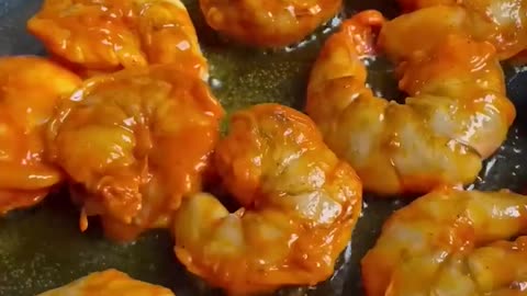 Prawns Ghee Roast ASMR #asmr #cooking 