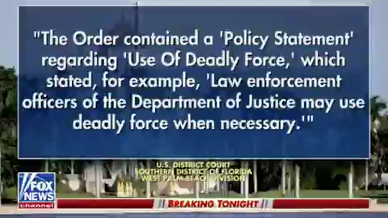 🚨BOMBSHELL: Joe Biden's DOJ Authorized The Use of DEADLY FORCE in Raid on Mar-a-Lago