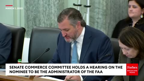 'Not Qualified'- Ted Cruz Tells Biden FAA Nominee To His Face That He Has No Aviation Experience