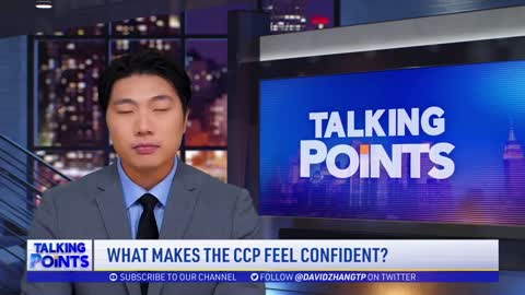 Why is the CCP so confident on the world stage?